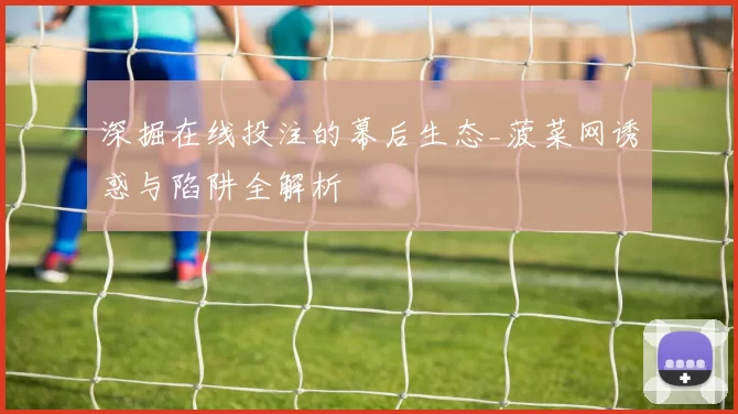 深掘在线投注的幕后生态_菠菜网诱惑与陷阱全解析